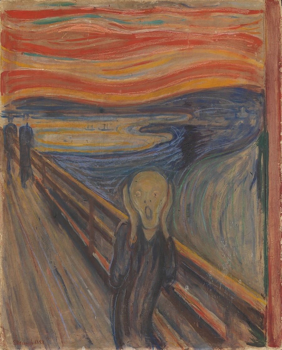 ‘the scream’ (edvard munch, 1893)