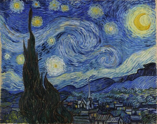 ‘the starry night’ (vincent van gogh, 1889)